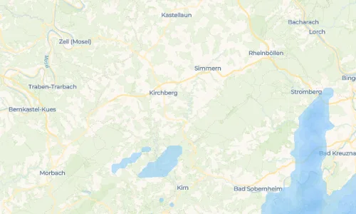 Regenradar Womrath: aktuelle Niederschläge in Womrath und Umgebung, Stand 22. Oktober 2026 um 9:15 Uhr