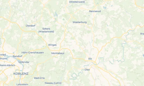 Regenradar Vorschaubild - Aktuelle Niederschläge in Zehnhausen bei Wallmerod und Umgebung