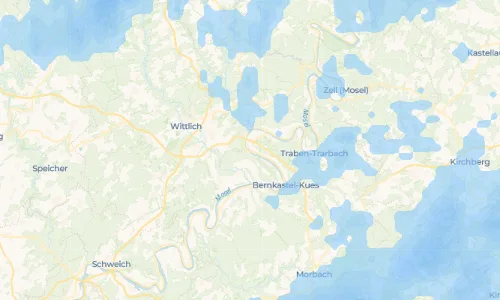 Regenradar Vorschaubild - Aktuelle Niederschläge in Zeltingen-Rachtig und Umgebung