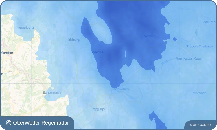 Widget-Vorschau für Zemmer Wetter-Widget-Vorschau mit Vorhersagedaten für Zemmer