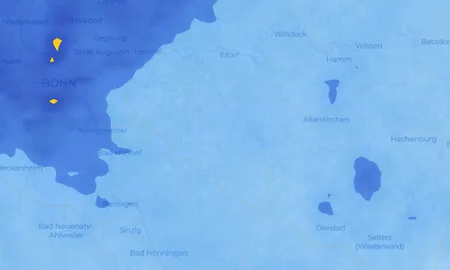 Regenradar Vorschaubild - Aktuelle Niederschläge in Zurheiden und Umgebung