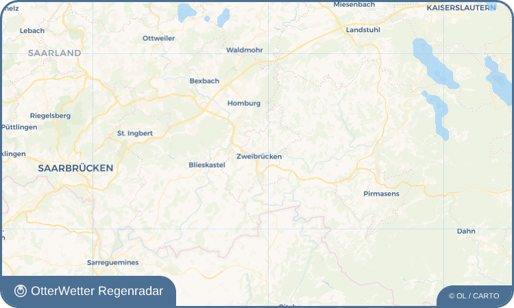 Wetter-Widget-Vorschau mit Vorhersagedaten für Zweibrücken
