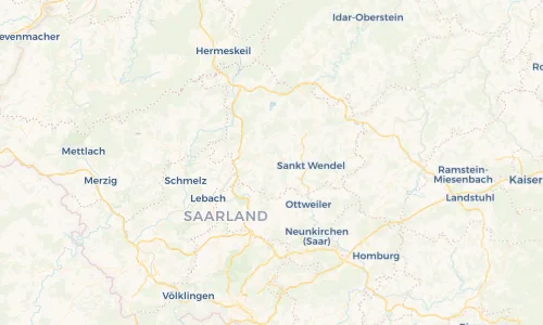 Regenradar Vorschaubild - Aktuelle Niederschläge in Alsweiler und Umgebung