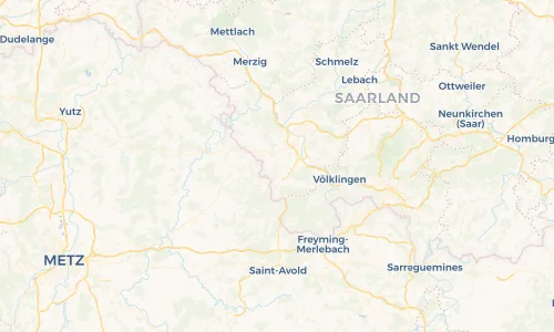 Regenradar Vorschaubild - Aktuelle Niederschläge in Altforweiler und Umgebung