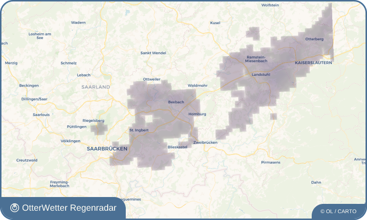 OtterWetter Regenradar-Widget Altstadt