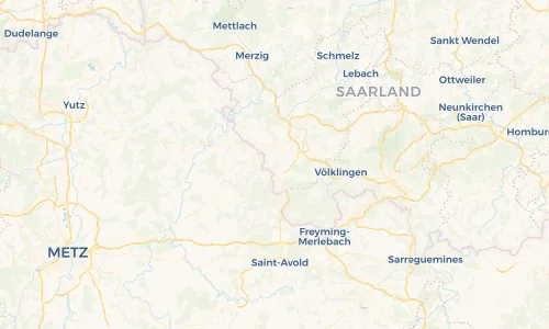 Regenradar Vorschaubild - Aktuelle Niederschläge in Berus und Umgebung