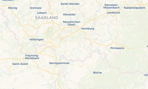 Regenradar Vorschaubild - Aktuelle Niederschläge in Biesingen und Umgebung