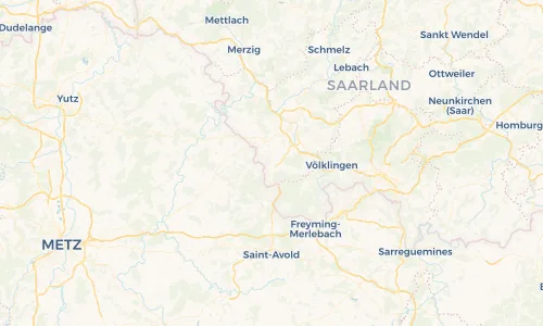 Regenradar Vorschaubild - Aktuelle Niederschläge in Bisten und Umgebung