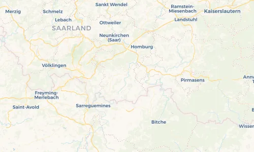 Regenradar Vorschaubild - Aktuelle Niederschläge in Blickweiler und Umgebung