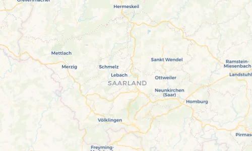 Regenradar Vorschaubild - Aktuelle Niederschläge in Bubach und Umgebung