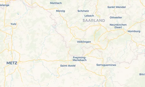 Regenradar Vorschaubild - Aktuelle Niederschläge in Friedrichweiler und Umgebung