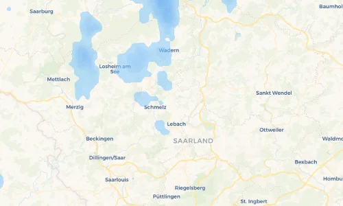 Regenradar Vorschaubild - Aktuelle Niederschläge in Gresaubach und Umgebung