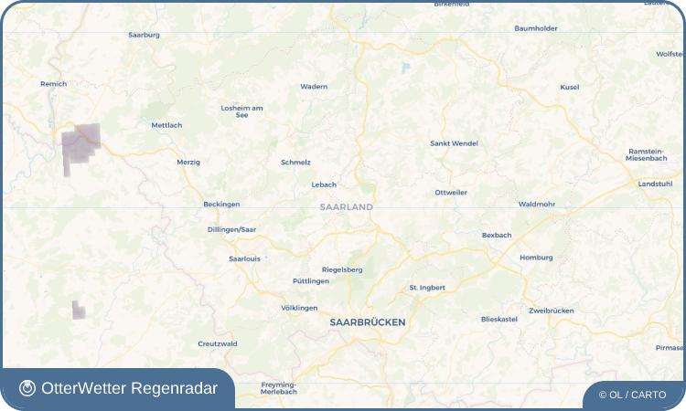 OtterWetter Regenradar-Widget Habach