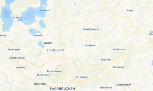 Regenradar Vorschaubild - Aktuelle Niederschläge in Hirzweiler und Umgebung