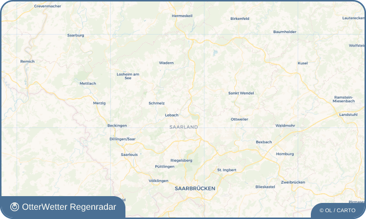 OtterWetter Regenradar-Widget Macherbach