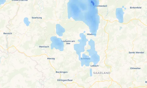 Regenradar Vorschaubild - Aktuelle Niederschläge in Niederlosheim und Umgebung
