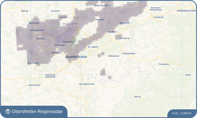 OtterWetter Regenradar-Widget Ommersheim