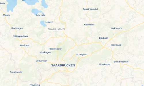 Regenradar Vorschaubild - Aktuelle Niederschläge in Quierschied und Umgebung