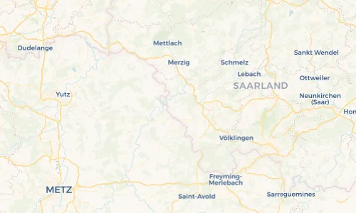 Regenradar Vorschaubild - Aktuelle Niederschläge in Rammelfangen und Umgebung