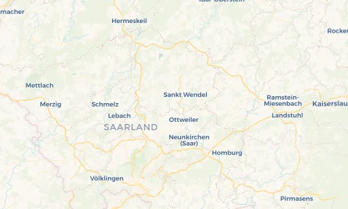 Regenradar Vorschaubild - Aktuelle Niederschläge in Remmesweiler und Umgebung