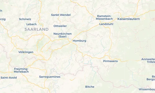 Regenradar Vorschaubild - Aktuelle Niederschläge in Schwarzenacker und Umgebung