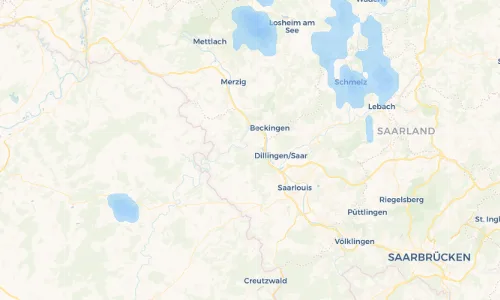 Regenradar Vorschaubild - Aktuelle Niederschläge in Siersburg und Umgebung