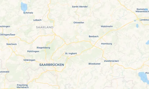 Regenradar Vorschaubild - Aktuelle Niederschläge in Spiesen-Elversberg und Umgebung