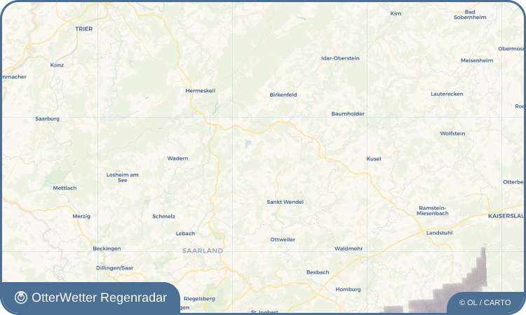 OtterWetter Regenradar-Widget Steinberg-Deckenhardt