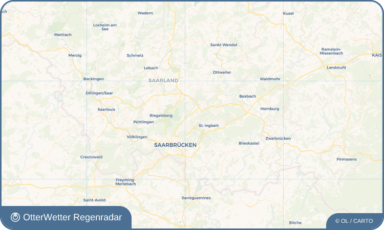 Wetter-Widget-Vorschau mit Vorhersagedaten für Sulzbach/Saar