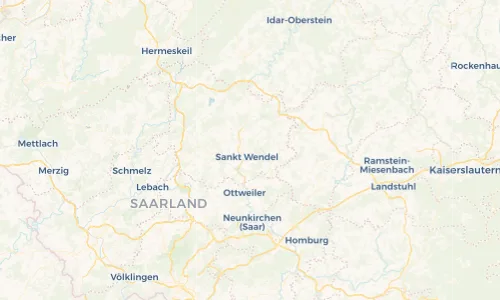 Regenradar Vorschaubild - Aktuelle Niederschläge in Urweiler und Umgebung