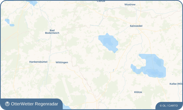 OtterWetter Regenradar-Widget Abbendorf