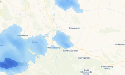 Regenradar Vorschaubild - Aktuelle Niederschläge in Abbenrode und Umgebung