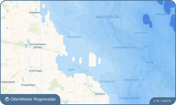 OtterWetter Regenradar-Widget Altenweddingen