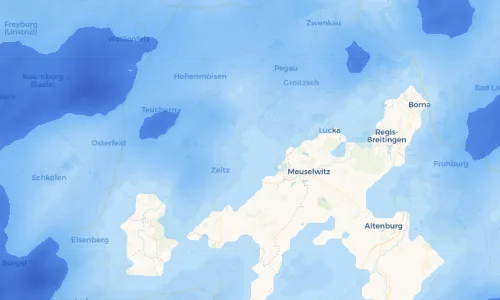 Regenradar Vorschaubild - Aktuelle Niederschläge in Alttröglitz und Umgebung