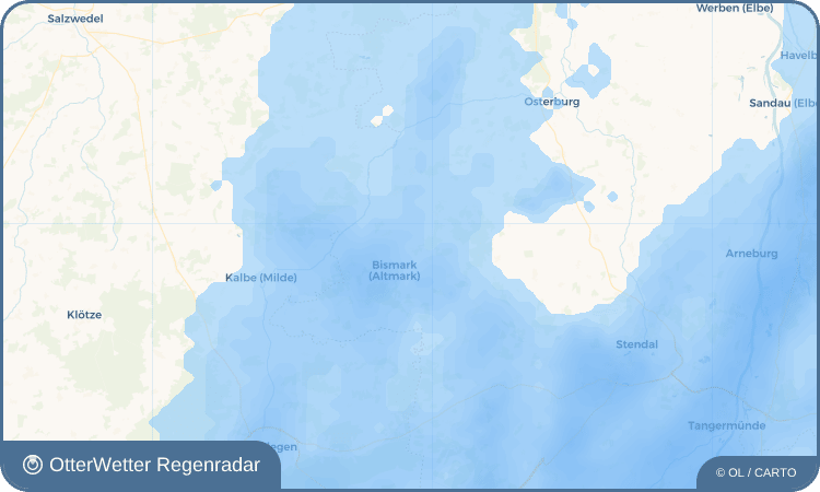OtterWetter Regenradar-Widget Arensberg