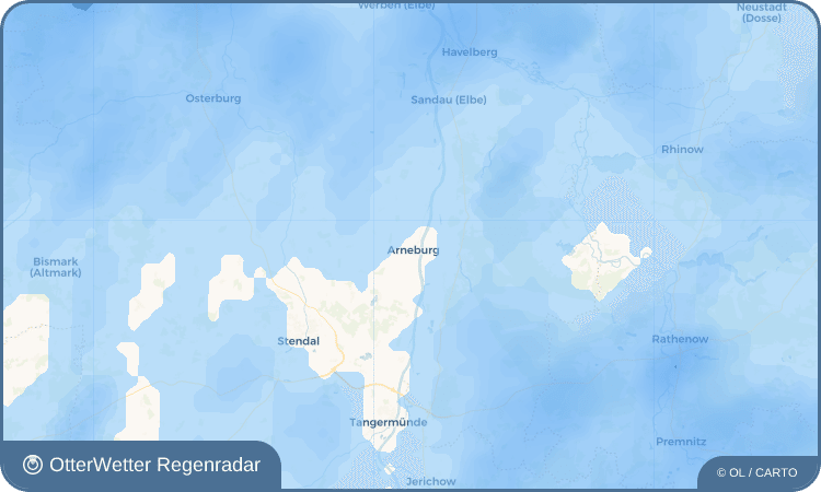 OtterWetter Regenradar-Widget Arneburg