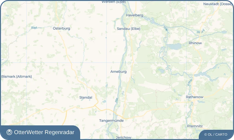 Widget-Vorschau für Arneburg Wetter-Widget-Vorschau mit Vorhersagedaten für Arneburg