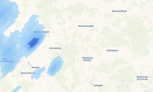 Regenradar Vorschaubild - Aktuelle Niederschläge in Arnsnesta und Umgebung