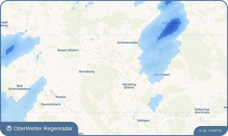 OtterWetter Regenradar-Widget Arnsnesta