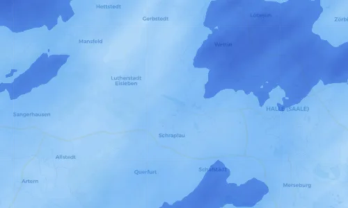 Regenradar Vorschaubild - Aktuelle Niederschläge in Aseleben und Umgebung