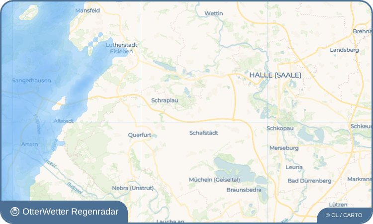 OtterWetter Regenradar-Widget Asendorf