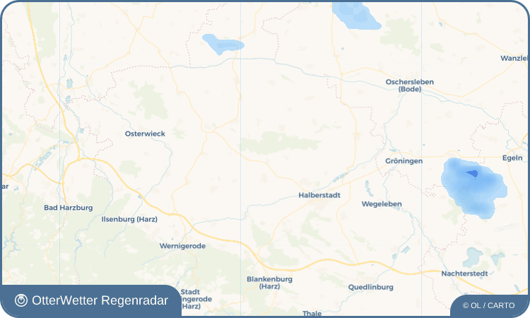 OtterWetter Regenradar-Widget Aspenstedt