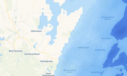 Regenradar Vorschaubild - Aktuelle Niederschläge in Athenstedt und Umgebung
