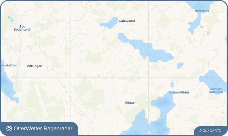 OtterWetter Regenradar-Widget Audorf