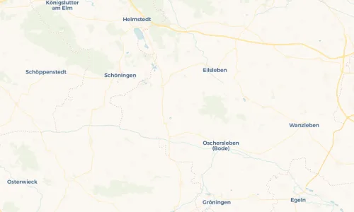 Regenradar Vorschaubild - Aktuelle Niederschläge in Ausleben und Umgebung