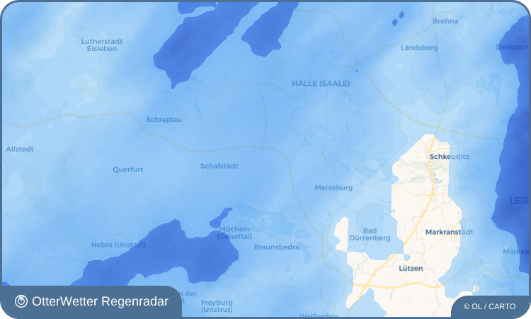 Widget-Vorschau für Bad Lauchstädt Wetter-Widget-Vorschau mit Vorhersagedaten für Bad Lauchstädt