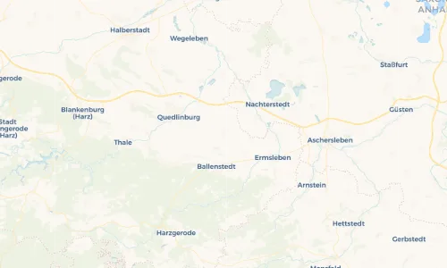 Regenradar Vorschaubild - Aktuelle Niederschläge in Badeborn und Umgebung