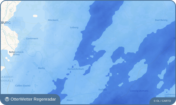 OtterWetter Regenradar-Widget Badewitz