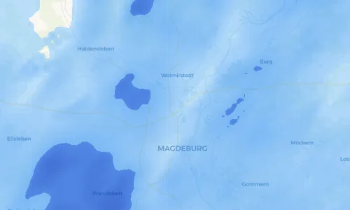 Regenradar Vorschaubild - Aktuelle Niederschläge in Barleben und Umgebung