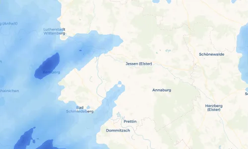 Regenradar Vorschaubild - Aktuelle Niederschläge in Battin und Umgebung